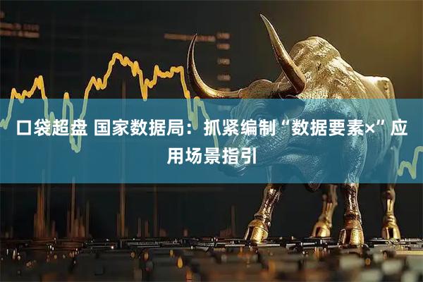 口袋超盘 国家数据局：抓紧编制“数据要素×”应用场景指引
